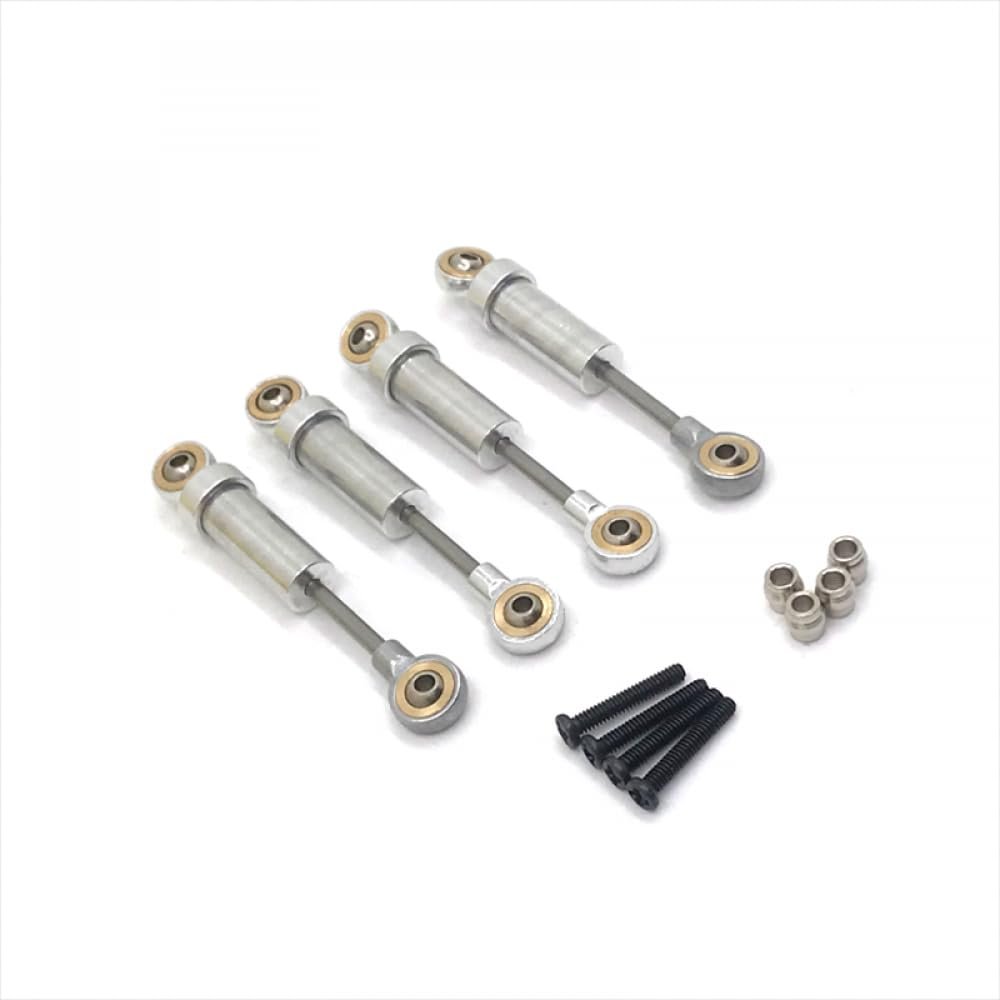 GFEJVDBI Modified Metal Spring Shock Absorber for FMS 1/18 RC Car Compatible Parts