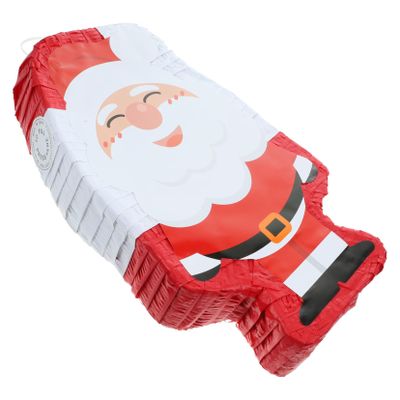PRETYZOOM Santa Clause Shaped for Christmas Parties Fun Decoration and Candy Filled Prop for Holiday Celebrations and Festivals for All Ages and Party Games