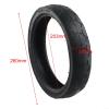 10 Inch 270X47-203 Tyre & Tube For Baby Carriage, Baby Stroller Inner And Outer Tires Pneumatic Tire, Dependable Rubber Inner Tube & Tire Set For Baby Carriage Trolley Wearproof(Tyre) view 4