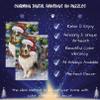 Christmas Trotting in The Snow Australian Shepherd Dog Jigsaw Puzzle for Adults - Animal Printed Interlocking Puzzle Game Artwork - Gift for Dog Lover's - 500 Pcs 20.5"x15" view 3