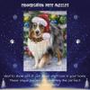 Christmas Trotting in The Snow Australian Shepherd Dog Jigsaw Puzzle for Adults - Animal Printed Interlocking Puzzle Game Artwork - Gift for Dog Lover's - 500 Pcs 20.5"x15" view 4