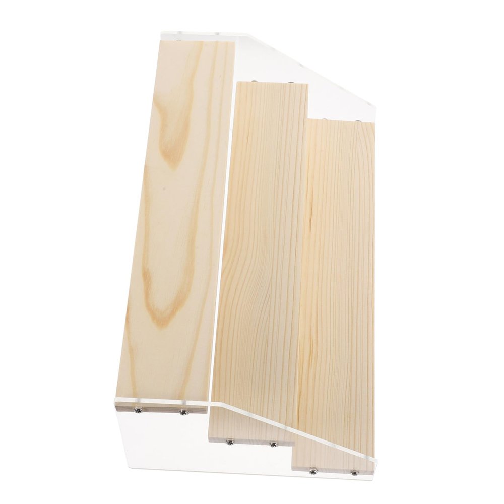 Anneome Acrylic Display Rack for Dolls Collectibles Stands for Display Acrylic Space Saving Design