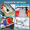 Mould King 10194 Boat Building Sets, MOC Ship Building Kits, Ocean Explorer Boat Model, Home Desk Decor, Collectible Building Toys for Adults/Teens 14+(893PCS) view 4