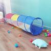 2 Pack Pop Up Tunnel TentTunnel Tent, Collapsible Gift,Indoor Outdoor (Red,Yellow,Blue) 76 * 18inch view 4