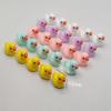 100pcs Mini Resin Duck,15 mm Dollhouse Dcor for Aquarium Decor Micro Fairy Garden Landscape Hide,Seek Party Toys,Easter Basket Stuffer, Gift for All Ages (Nonluminous-Red) view 3
