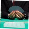 FOYTOKI 2pcs Sturdy Poker Chip Tray Slots Acrylic Poker Chip Organizer Portable Case view 4