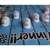 Robin Reed 6 x 13 inches Handmade English Table Decorations with Racing Polar Bears Game Inside 72511.POLARBEAR view 2
