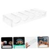 SUPVOX 2pcs Professional Poker Chip Rack Tray Multi-grid Poker Chip Holder Sturdy Acrylic Case view 3