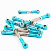 Hot 7PCS Adjustable Aluminum Turnbuckles Camber Link Linkage Sets for Traxxas Slash 4X4/2WD Short Course Car 1/10 Upgrade Parts(Blue) view 2