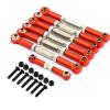 Hot 7PCS Adjustable Aluminum Turnbuckles Camber Link Linkage Sets for Traxxas Slash 4X4/2WD Short Course Car 1/10 Upgrade Parts(Blue) view 4
