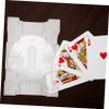 FELTECHELECTR Rotary Card Stand Plastic Deck Cards Holder Easy to Store and Organize view 4