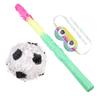 SUPVOX 1set Football with Stick and Eye Cover for Birthday Parties Fun Soccer-themed Party Decoration for Boys and Girls Celebrations and Festivals view 1