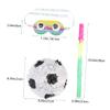 SUPVOX 1set Football with Stick and Eye Cover for Birthday Parties Fun Soccer-themed Party Decoration for Boys and Girls Celebrations and Festivals view 2