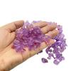 100pcs Mini Resin Duck,15 mm Dollhouse Dcor Glow in The Dark for Aquarium Decor Micro Fairy Garden Landscape Hide,Seek Party Toys,Easter Basket Stuffer, Gift for All Ages (Purple) view 3