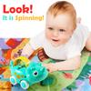 ALASOU 12 PCS Soft Rubber Car Toys and 9 PCS Dinosaur Car Toys with Playmat/Storage Bag for Infant and Toddlers view 4