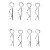 8Pcs RC Body Clips Pins Stainless Steel Firm Fix Replacement Accessories for 1/12 1/14 Scale Remote Control Car Universal view 2