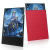 200 Pack Card Sleeves, Matte Dual Trading Card Sleeves with Opaque Back & Smooth Shuffle, Tear Resistant Card Protectors for MTG, TCG and Game Cards (Angry Red) view 1