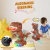 Dinosaur Toys for Toddlers 3-5, Roaring Light Up Dino Toys for 3 4 Year Old Boy Girl with 2 Flash Lights, Moving Electric Baby Toy, Educational Toddler Boy Toy Ages 4, Christmas Birthday Gifts view 4