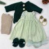 BlissfulPixie 12 inch Clothing Set Handmade Waldorf Doll Clothes with Beautiful Box for Girl Birthday Present-Ivory's Clothes Accessories view 2