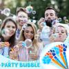 36 Pcs Dog Paw Bubble Wands Bulk Blue Orange Mini Paw Print Bubble Blowers for Paws Themed Party Favors Birthday Party Goodie Bag Stuffers Prizes Gifts Summer Outdoor view 2