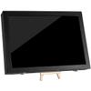 byepica Enamel Pin Display Frame, 13.8 X 9.4 Pin Box for Tabletop Or Wall, Perfect for Pin, Medal & Jewelry Collection with Wooden Stand and Velvet Backing view 2