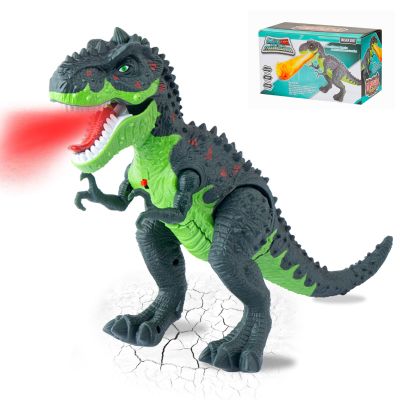 Unimoly Electric Walking T-Rex Dinosaur Toys for Kids 3-5, Realistic Roars & Flame Light Dinosaur Gifts for Boys Girls Toddlers Ages 3 4 5 6 7