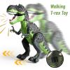 Unimoly Electric Walking T-Rex Dinosaur Toys for Kids 3-5, Realistic Roars & Flame Light Dinosaur Gifts for Boys Girls Toddlers Ages 3 4 5 6 7 view 3
