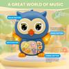 Nidavfa Baby Piano Keyboard Toys 12-18 Month Early Learning Light Up Music Toys Infant Gifts for 1 Year Old Boys Girls (Owl) view 3