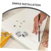 ibasenice 2pcs Playpen Replacement Parts Plastic Screws Hangers Easy Install for Toddlers Boy Girl view 3