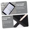 MAJORMENCH Card Storage Album for Game Cards Collector Book Transparent Sleeves Pu and Material Safe and for Organizing and Items view 4