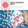 Happyyami 100pcs Sphere Lottery Balls Raffle Drawing Balls for Parties DIY Games and Events Fun Game Props for Celebrations and Crafting view 4