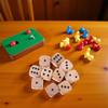 10Pcs 20mm Wooden D6 Dice, Board Games Round Corner 6 Sided Dice Creative Wooden Crafts Entertainment Toy for Adults Clever Fashion Standard Game Dice view 2