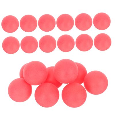 ibasenice 100Pcs Seamless Frosted Plastic Balls for Game Props Raffle Drawings and Party Activities for Fun and Entertainment