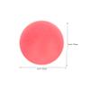 ibasenice 100Pcs Seamless Frosted Plastic Balls for Game Props Raffle Drawings and Party Activities for Fun and Entertainment view 2