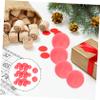 ibasenice 100Pcs Seamless Frosted Plastic Balls for Game Props Raffle Drawings and Party Activities for Fun and Entertainment view 4