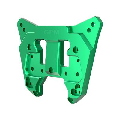 GPM 7075 Alloy Rear Shock Tower for 1/8 Kraton 6S Exb 4X4 RTR Brushless Speed Truck-Ara8708V6 (Green)
