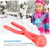 HANABASS 2pcs Ball Maker Kit Toy Shaper for Outdoor Fun Easy to Use Sturdy Construction for Snowman Building and for Fights and Structures view 4
