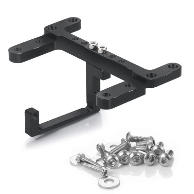 RC Car Upgrade Parts for 1/14 for Tamiya Servo Mount Bracket Aluminum Alloy Fixed Stand RC Trailer Tractor Truck Car Upgrade Parts Accessories