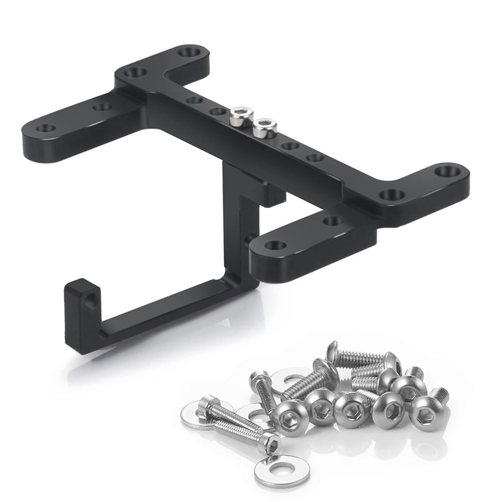 RC Car Upgrade Parts for 1/14 for Tamiya Servo Mount Bracket Aluminum Alloy Fixed Stand RC Trailer Tractor Truck Car Upgrade Parts Accessories