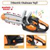 SpringFlower 51Pcs Kids Tool Set with Toy Chainsaw& Electronic Drill Toy, Toddler Tool Set, Construction Toys Tool for Kids age3,4,5,6,7,8, Tool Kit Toy for Christmas Birthday Gifts view 2