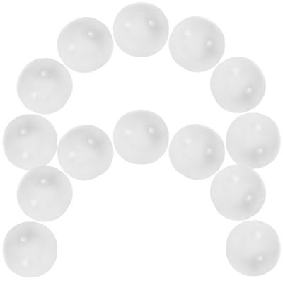 Toddmomy 30pcs Openable Seamless Lottery Balls White Raffle Balls for Events Games Festivals Hollow Design for Easy Prize Insertion
