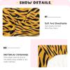 Tigers Skin Leopard Print Crib Sheets for Boys Girls Fitted Sheet Soft Baby Toddler Bed Mattresses Fits Standard Crib Mattress Pads 28 x 52 in view 3
