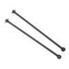 2Pcs RC Drive Shaft Steel Efficient Drivetrain Rust Resistant RC CVD Drive Shaft for ARRMA 1/5 Outcast Kraton 8s (Black) view 1