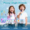 Mini Karaoke Machine for Kids,5 Voice Effects - Portable Bluetooth Speaker with 2 Wireless Mics LED Lights for Boys Girls Ages 3-12| Kids Karaoke Machine Birthday Gift Toy for Singing,Party & Play view 3