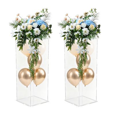 2 Pcs Clear Acrylic Display Cases, 31 Inch Acrylic Box Alternative Glass for Display Doll Display Case for Dustproof Protective for Decoration Showcasing Artwork Collectibles,Etc