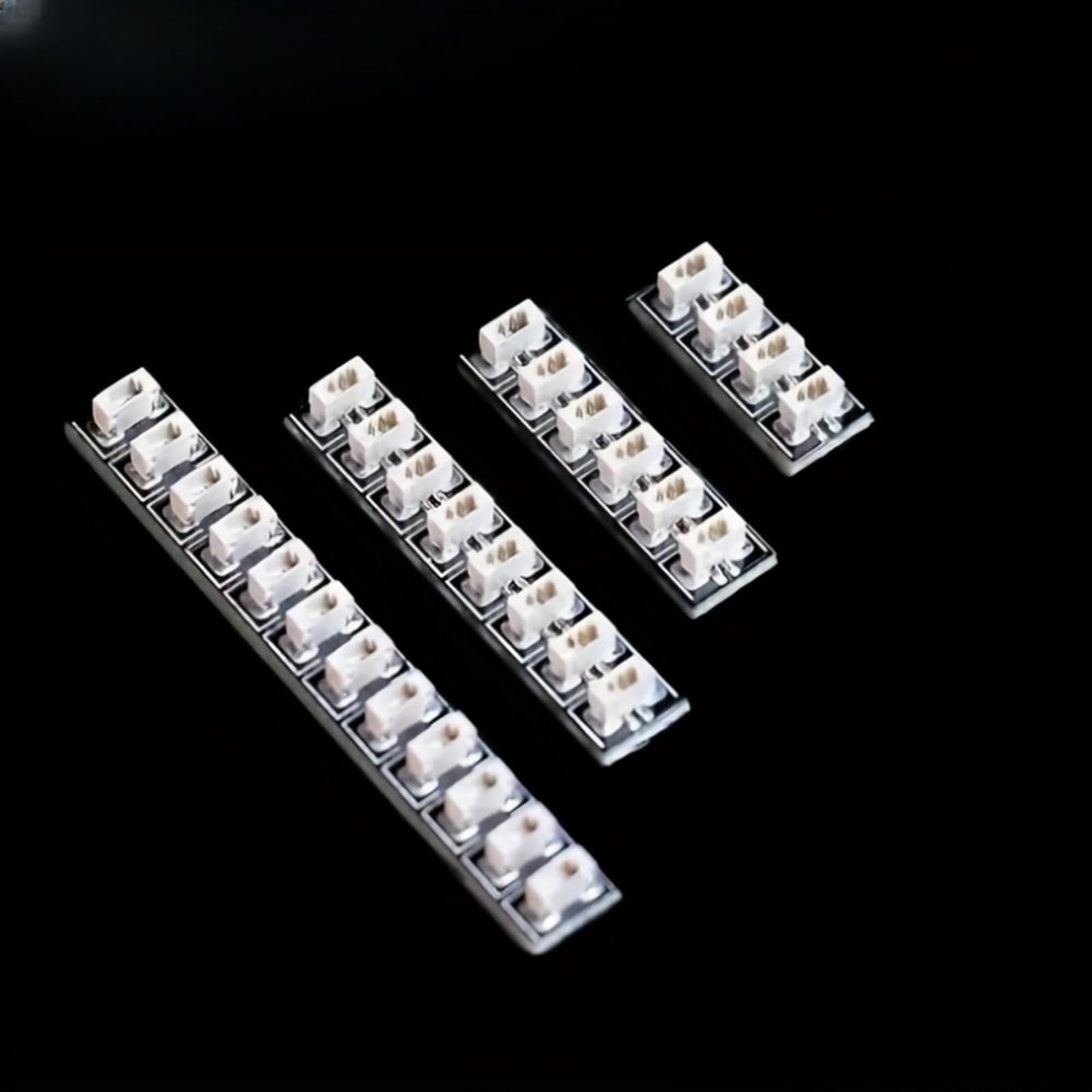 5 PCS 0.8 Mm 2 Pin Expansion Board Sockets for Led Light Kit Compatible with Blocks Model (8 seat)