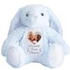 A Cuddle From Heaven - Personalized Stuffed Bunny, A Cuddle From Heaven Memorial Personalized Soft Toy Bunny, A Cuddle from Heaven Memorial Bunny Plush, A Cuddle from Heaven Grandma for Grandkids view 1