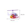 BESPORTBLE 10pcs Funny Boys and Girls Clockwork Toys Helicopter Wind-up Toy for Party Carnival School Activity view 2