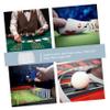 Holibanna Poker Chips Organizer Case Poker Acrylic Chip Storage Tray Poker Chip Holder Box Poker Chips Set view 4