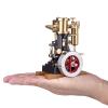 SDdPulse Steam Engine Model, KACIO LS1-14 Single Cylinder Reciprocating Steam Engine Model for Steam Model Ships Above 60cm, view 2